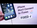 iPhone Won t Connect to iTunes Here is the Fix
