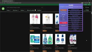DealKlik demo on publix com