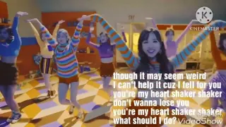 Download Most Viewed/Requested: TWICE LIKEY AND HEARTSHAKER MV LYRICS in Goo Goo Gaa Gaa MP3