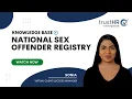National Sex Offender Registry