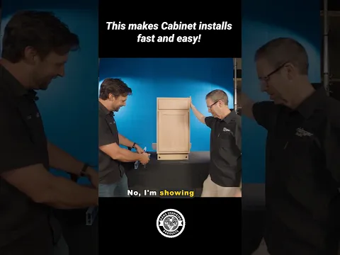 Leveling Cabinets Just Got Way Easier - Cabinet Hack