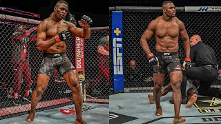 francis ngannou ufc fighter training monster 