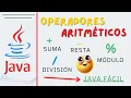Operadores Aritmeticos en Java Tutorial Completo para Principiantes Curso de Java java facil