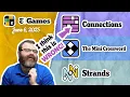 NYT Connections Mini Crossword and Strands June 6 2025