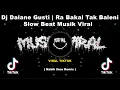 Download Lagu Dj Dalane Gusti | Ra Bakal Tak Baleni Slow Beat Musik Viral( Nabih Ikoo Remix )
