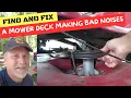 Find and Fix A Mower Deck Making Bad Noises