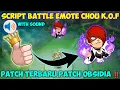 Download Lagu SCRIPT EMOTE CHOU KOF IM SCARRY TERBARU PATCH OBSIDIA ‼️ NO PASSWORD WORK WITH SOUND 