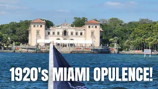We tour Vizcaya Museum in Miami | Boating Journey