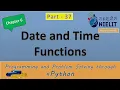 python date time and datetime function in hindi wd example