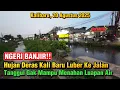 Download Lagu NGERI BANJIR ‼️Tanggul Kali Baru Gak Mampu Menahan Aliran Kali Baru Setelah Hujan Deras