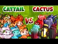 PVZ Fusion 3.1 Challenge! Team CATTAIL vs CATUS Plants Fusion Vs Obsidian Gargantuar - Who Will Win?