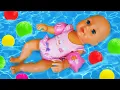 Download Lagu La vie de Baby Born Annabelle. Jeux éducatifs pour enfants avec poupons.
