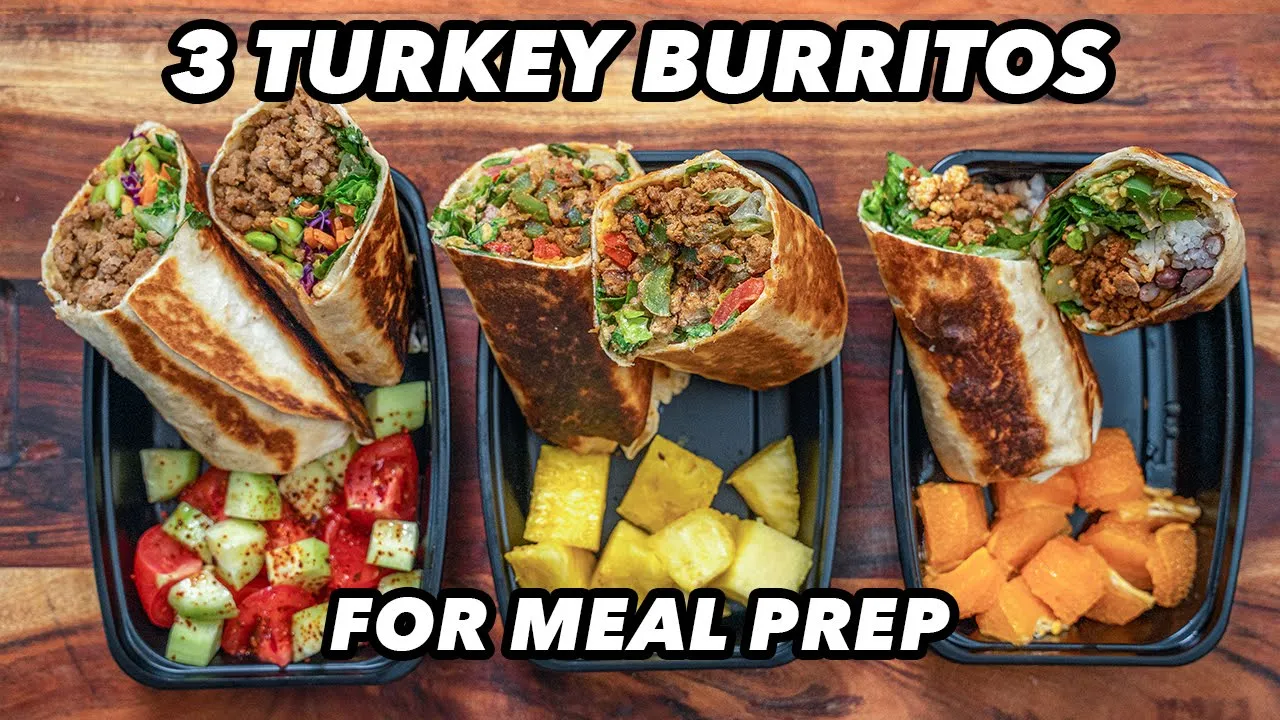 3 Tasty Burrito Recipes using Leftover Turkey