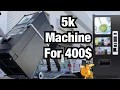Picking up my new vending machine from Craigslist