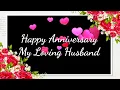 Download Lagu Happy Anniversary My Dear Husband Wishes Greetings Whatsapp Status Quotes |wedding anniversary hubby