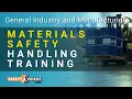 Materials Handling Safety Training from Safety s com