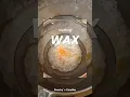 Paraffin wax melting process