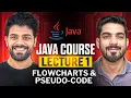 Java Lecture 1 - Introduction to flowcharts pseudo-code