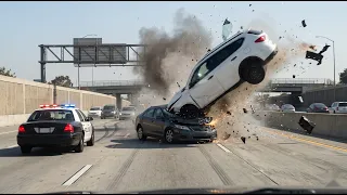 Reckless Driver Causes One of the Rarest & Most Shocking Traffic Accidents
