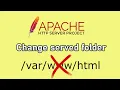 How to Change html Document Root in Apache