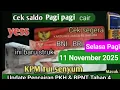 Download Lagu HASIL CEK SALDO PKH BPNT TAHAP 4 SELASA 11 NOVEMBER 2025 KEJUTAN INI DIA HASILNYA CAIR.. CAIR