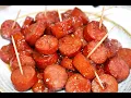 Kielbasa Appetizer - Crockpot Brown Sugar Kielbasa Recipe from Crockpots and Flip Flops
