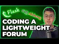 Building a Lightweight and Scalable Online Forum with Flask and SQL Alchemy Full Project Tutorial