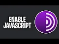 How To Turn On Javascript on Tor Browser 2023