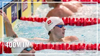Foster Charges but Matsushita Gets Win in 400M IM 2026 Pan Pacific Swimming Championships
