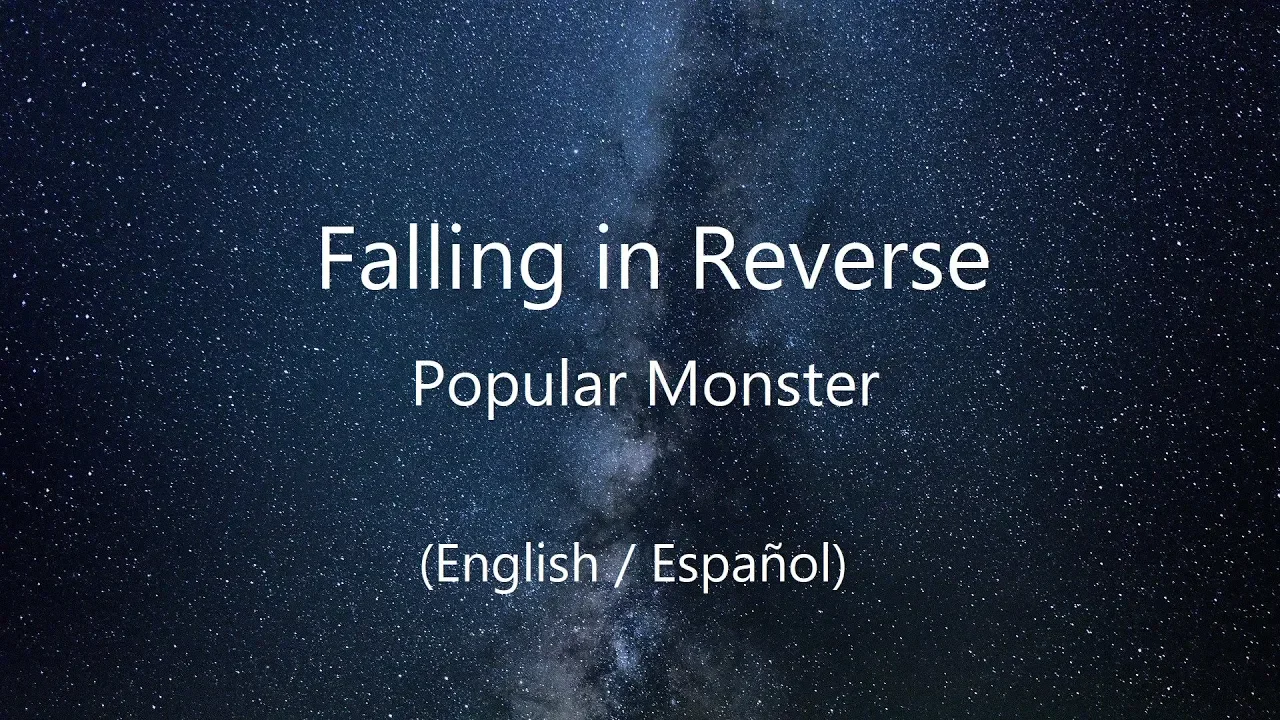 Falling in Reverse - Popular Monster (English Lyrics / Sub Español)