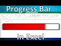 Make a PROGRESS BAR in Excel
