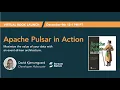 Apache Pulsar in Action by David Kjerrumgaard - Book Launch