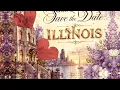 Elegant Save the Date Wedding invitation Postcard available in all 50 states