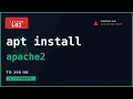 apt install apache2 200 OK in 10 Minutes Apache Mastery