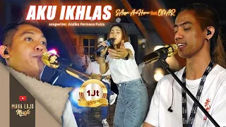 aku ikhlas sasya arkhisna feat onar official live maha laju musik 