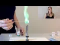 Flame tests - lithium sodium potassium and copper II ions GCSE