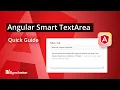 Angular Smart TextArea The Ultimate Feature Walkthrough