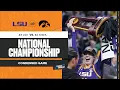 LSU vs Iowa - 2023 Women s National Championship extended highlights