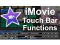iMovie 10 1 3 Touch Bar Functions Tutorial