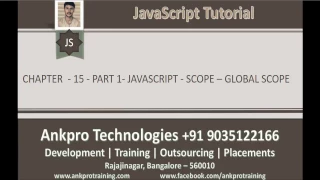 JavaScript for beginners - Chapter 15