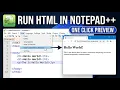 How to Run HTML Code in Notepad 2026 Quick Easy