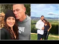 John Cena and ex wife Elizabeth Huberdeau and current wife Nikki Bella