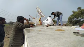 मूर्ति स्थापना 🔱  जय जुझार जी महाराज 🌺💯