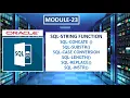 SQL String Functions CONCATE SUBSTR REPLACE LENGTH SQL in Marathi Learn for grow Class-23