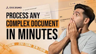 Process ANY Complex Document with AI No-Code Data Extraction Solution