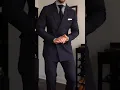 Lagu How to Style Men's Double Breasted Navy Blue Suit