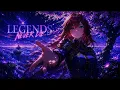 Nightcore - Legends Never Die Fantasy Sky Island Wallpaper
