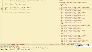 REPL driven development with Clojure using Spacemacs CIDER and clj-kondo