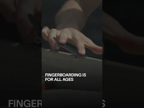 From Matchbox cars and popsicle sticks to a popular hobby: This is the origin of fingerboarding
