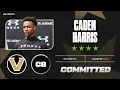 LIVE 4-star CB Caden Harris Commits to Vanderbilt LIVE on 247Sports No 92 Overall Player